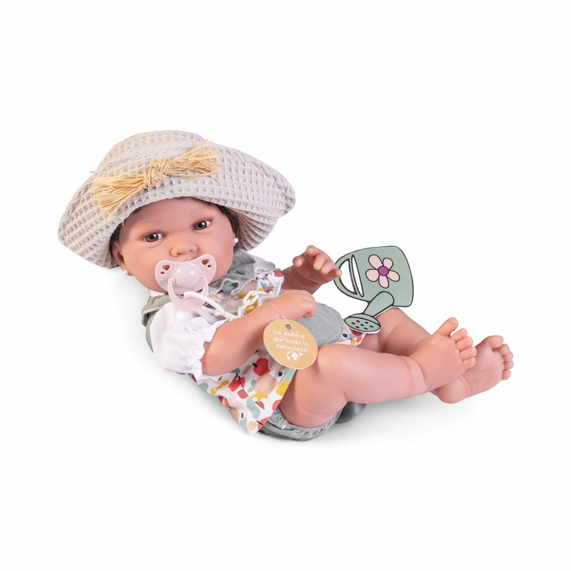 Muñecas Antonio Juan Recién Nacida Pipa planta y cuida la naturaleza (50411)