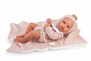 Muñeca Antonio Juan Recién Nacida Erika toquilla rosa referencia 50440