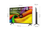 LG 50NU8E0B3LA NanoCell 4K de 50 pulgadas