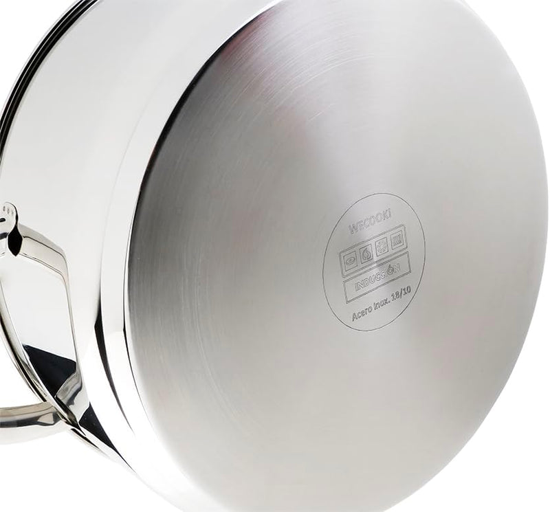 Olla con Tapa WeCook Pro 22cm - Acero Inoxidable 18/10 Inducción - Ref. 60022
