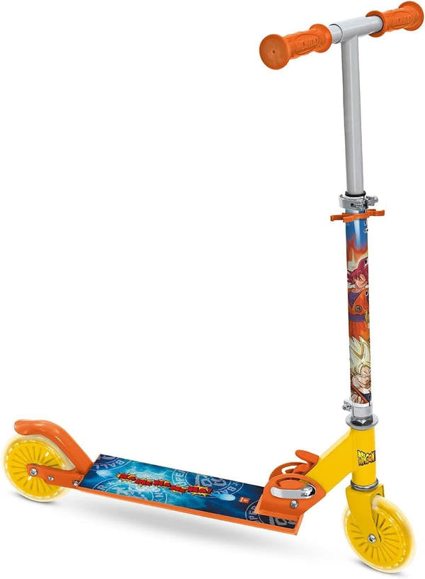 Patinete Aluminio Plegable Dragon Ball 2 Ruedas