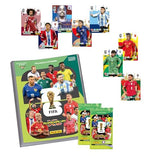 Contenido del megapack: Coin Card, cartas edición limitada y sobres Adrenalyn XL FIFA World Cup 2026