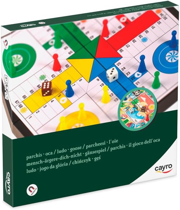 Cayro Juego de Mesa Parchís - Oca Magnético (445)