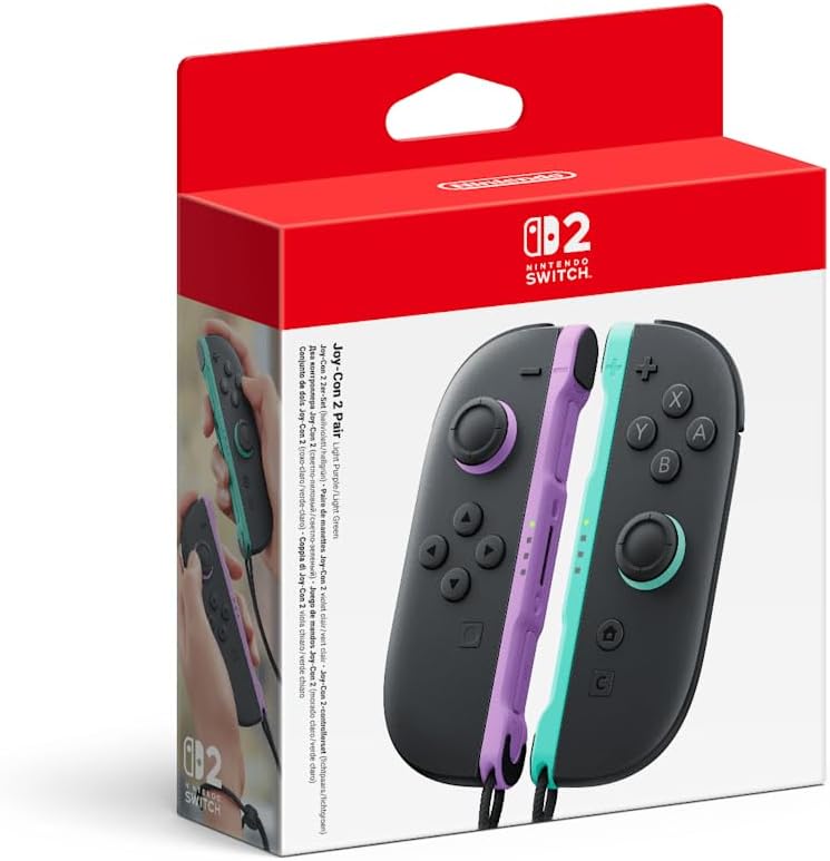 Joy-Con Pair L.PPL/L.GRN EUR - Nintendo Switch 2 - Verde Morado