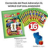 Megapack Panini Adrenalyn XL FIFA World Cup 2026 con 16 sobres - Utopia Goods