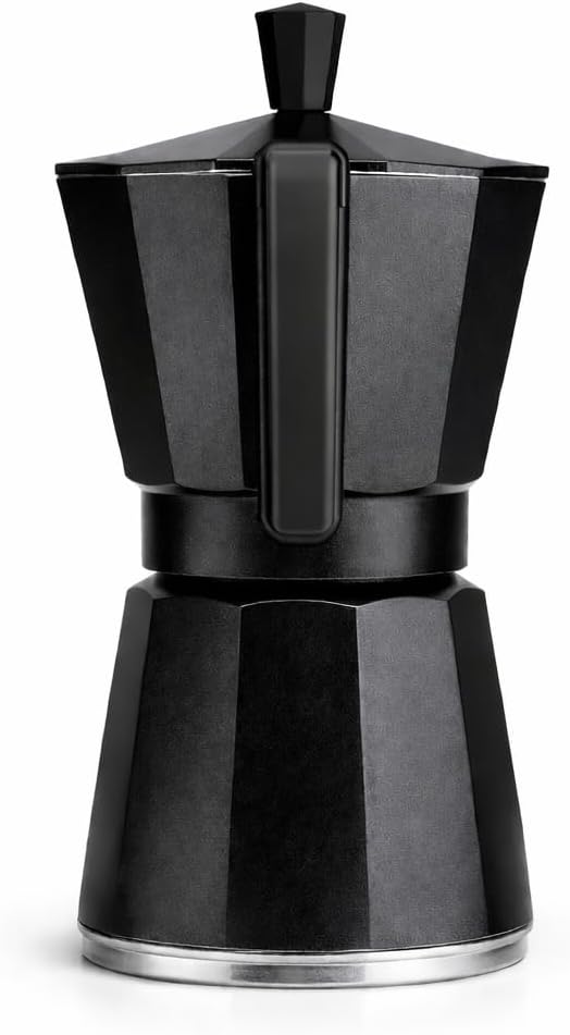 Cafetera Italiana WeCook Luccia 9 Tazas - Aluminio Inducción - Ref. 30109