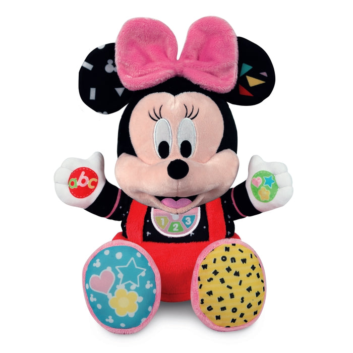 Peluche interactivo Baby Minnie Clementoni 55325, vista frontal