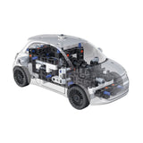 Montaje del Fiat 500 eléctrico Clementoni 55505 con la app Ciencia y Juego Build