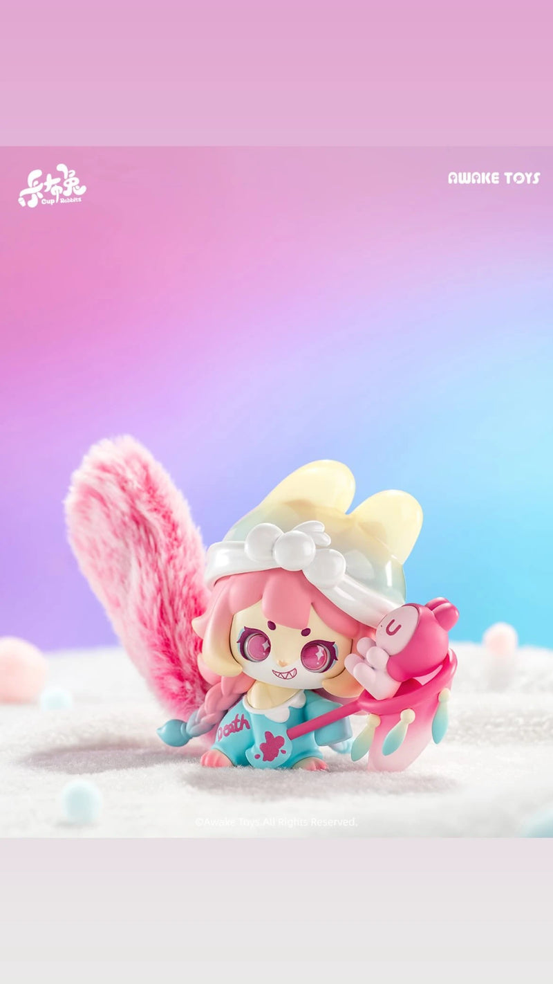 Cup Rabbits Inner Desire figura candy rosa esponjosa, art toy Awake Toys