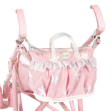 Bolsa pequeña Carlota La Nina rosa con estrellas (foto 2)