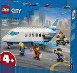 LEGO City Great Vehicles 60492 Avión de Pasajeros - caja lateral con detalles del set