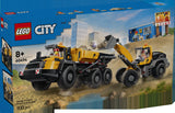 LEGO City Big Vehicles 60494 Camión Volquete y Cargadora Frontal - caja frontal oficial