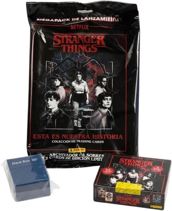 Pack Stranger Things HC Trading Cards Megapack + 24 sobres + caja