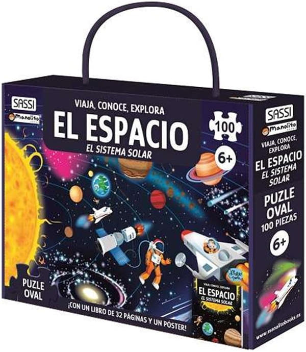 Espacio - Libro Educativo Ilustrado Sassi Junior