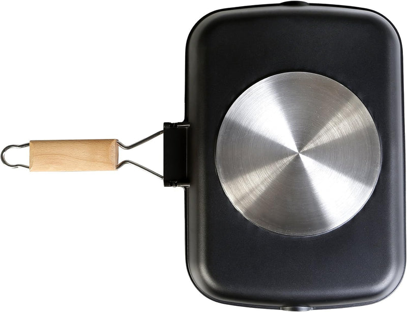 Grill Asador WeCook ECOSTONE 34x24cm - Aluminio Fundido Liso Inducción