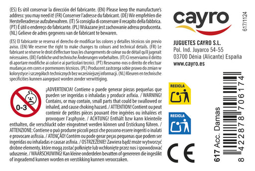 Accesorios Damas de Madera Cayro, imagen 2