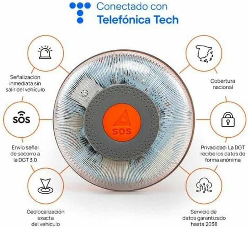 Baliza Geolocalizable Flash LED V16 Homologada DGT