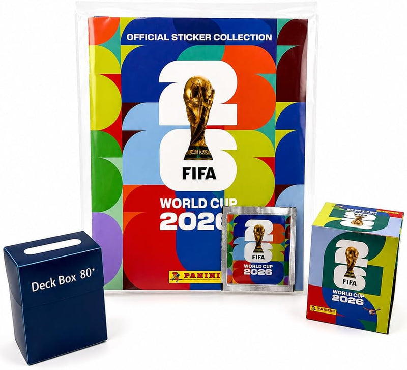 Pack Álbum + 50 Sobres Panini FIFA World Cup 2026