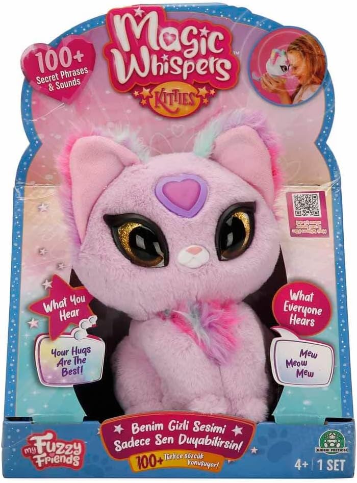 Peluche Interactivo Magic Whispers Kitties ROSA