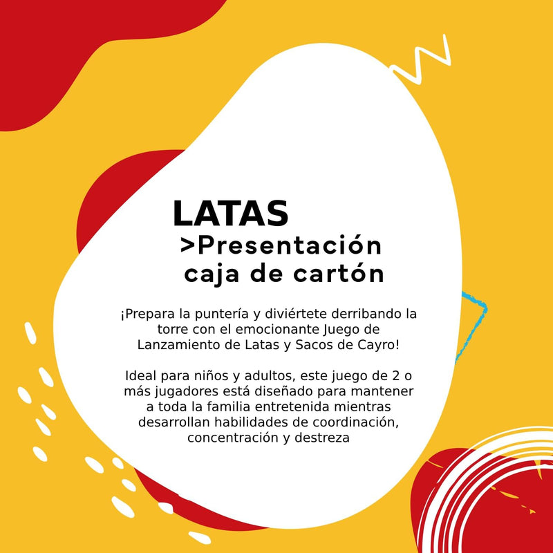 Cayro Juegos de mesa Gigantes - Latas (1053)
