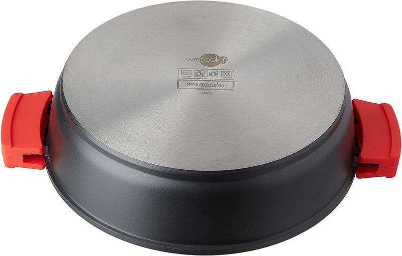 Faitout Bas WECOOK EcoStone 32 cm Aluminium Fondu Induction