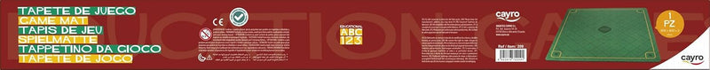 Cayro Tapete de neopreno para juegos de mesa y cartas 80x80 (209)