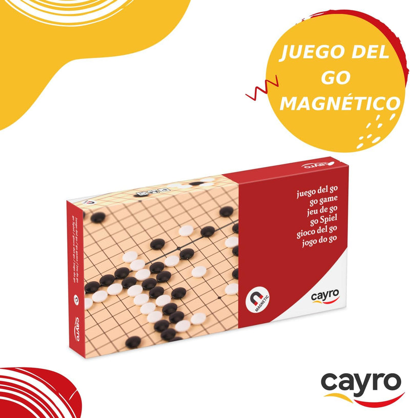 Cayro Juego de Mesa Go Magnético - Estrategia Milenaria Portátil (416)