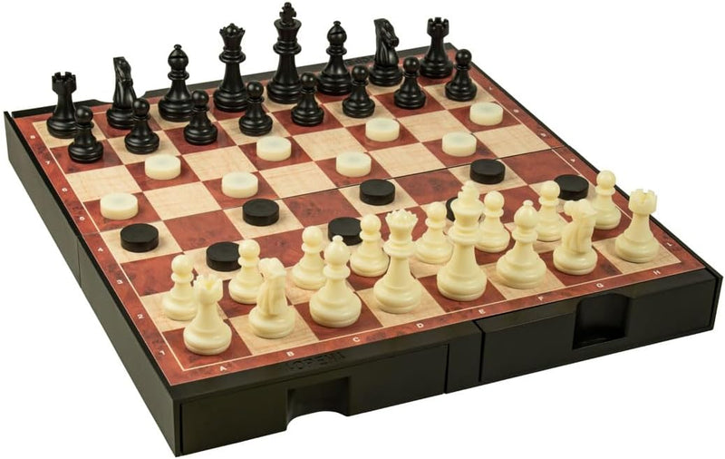 Cayro Juego de Mesa Ajedrez, Damas, Backgammon (446)