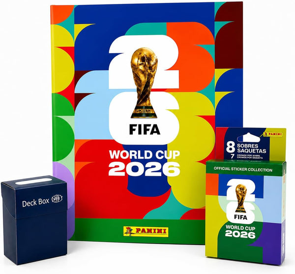 Pack Álbum + 8 Sobres Panini FIFA World Cup 2026