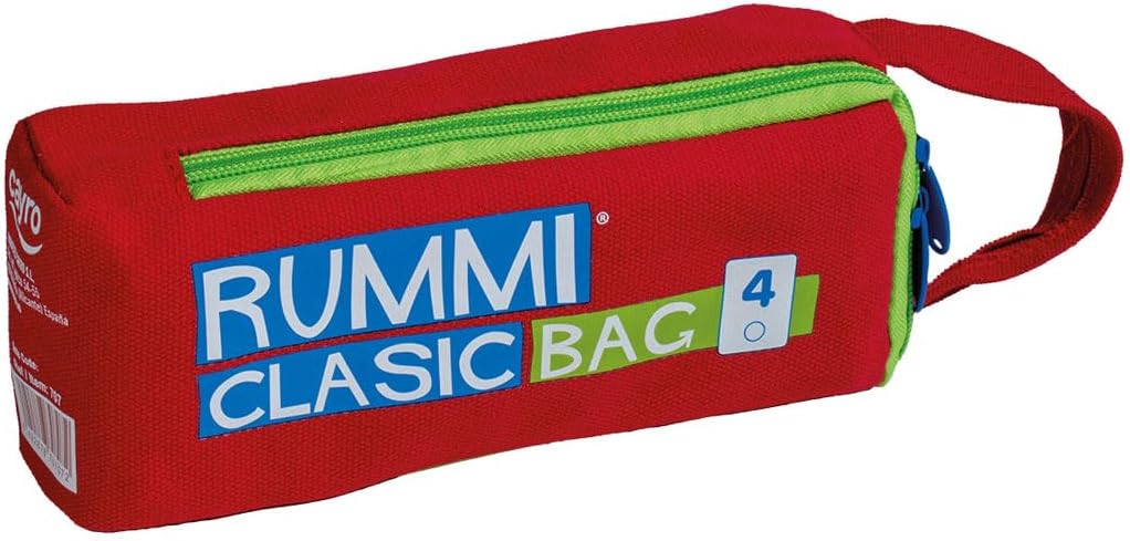Cayro Rummi Classic 707 - bolsa pequeña portátil con 106 fichas del Rummy - vista principal