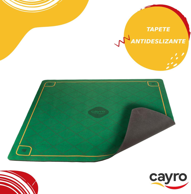 Cayro Tapete de neopreno para juegos de mesa y cartas 80x80 (209)
