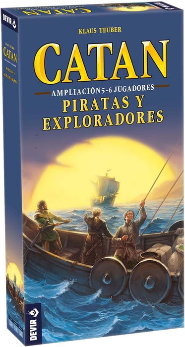 Devir Catan Piratas y Exploradores 5-6 Jugadores (BGPIR56)