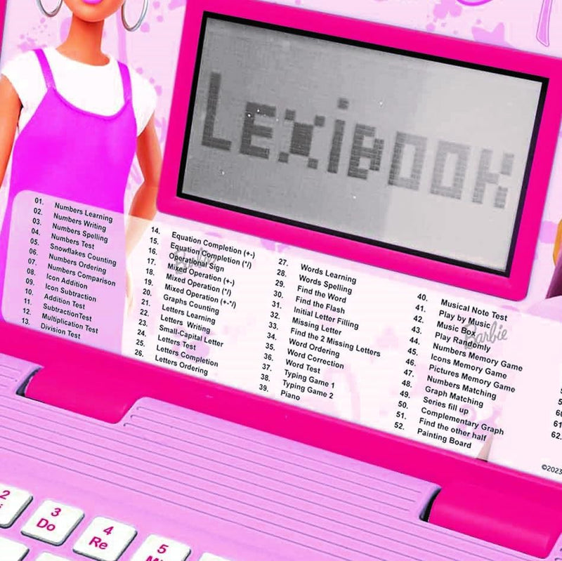 Portátil Educativo de Barbie Lexibook LE-JC598BBi2