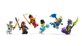 6 minifiguras LEGO Kai Zane Jay Dragón Euphrasia Monstruo Ácido lealista

