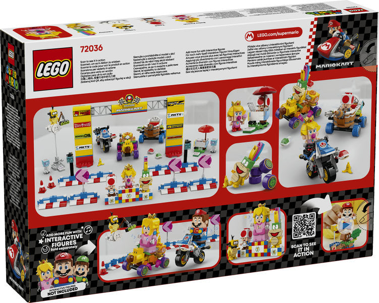 Lego Mario Kart™: Set Bebé Peach y Grand Prix (72036)
