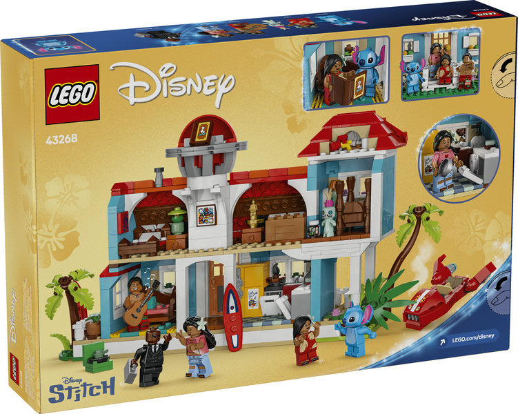 LEGO Disney Casa en la playa de Lilo y Stitch (43268)
