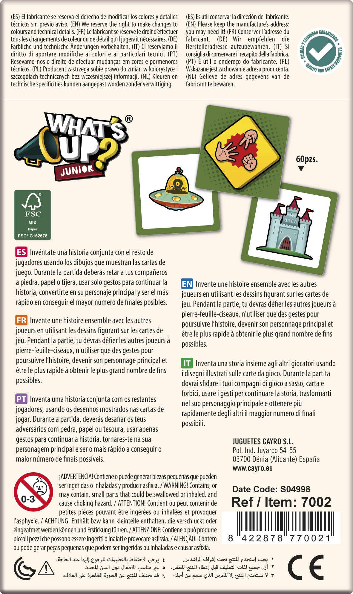 What´s Up? Junior Cayro, imagen 4