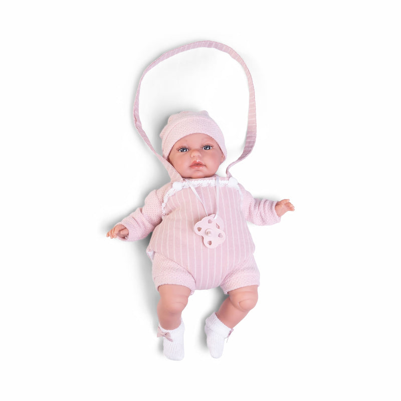Muñecas Antonio Juan Baby Toneta palabritas con portabebé (70357)