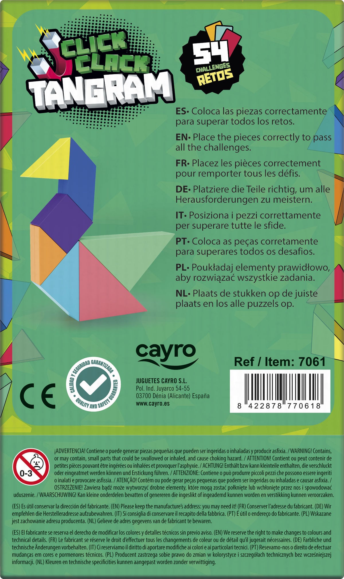 Click Clack Tangram Cayro, imagen 3