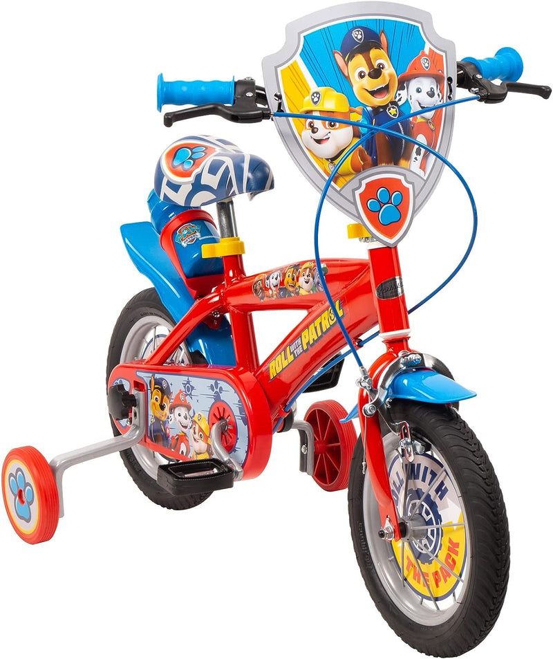 Bicicleta Infantil 12" Paw Patrol Toimsa - Modelo 1278 para Niños 3-5 Años