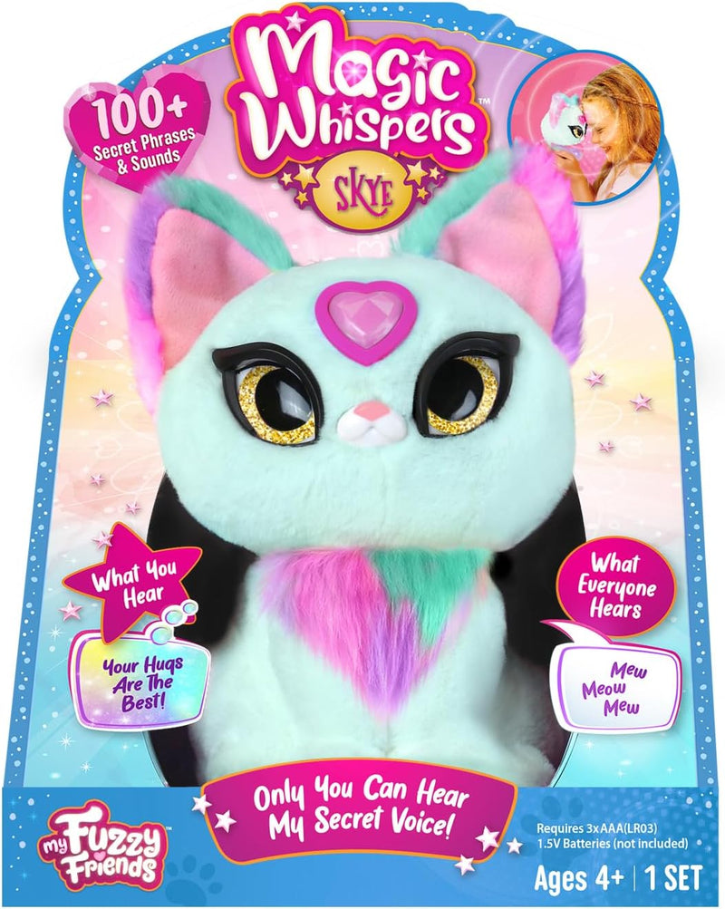 Peluche Interactivo Magic Whispers Skye AZUL
