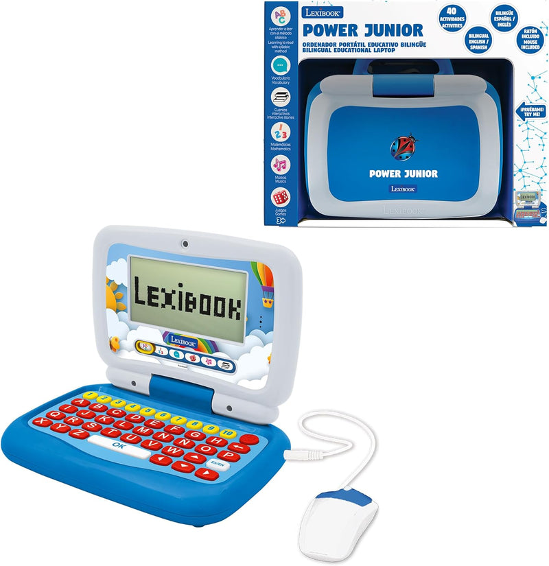 Ordenador Educativo Lexibook con 40 Actividades Bilingüe