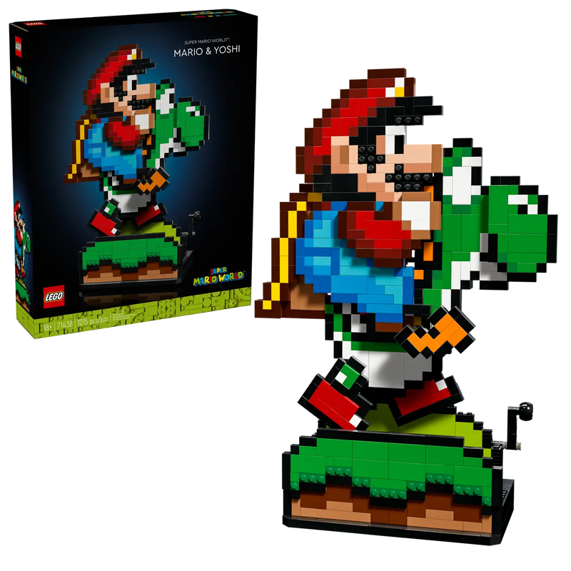 LEGO Super Mario World Mario y Yoshi 71438 - Set Coleccionista