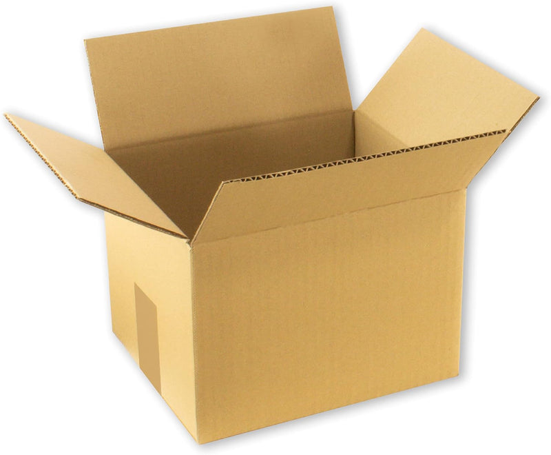 Pack 10 Cajas de Cartón 230x190x160mm para Envíos y Mudanzas