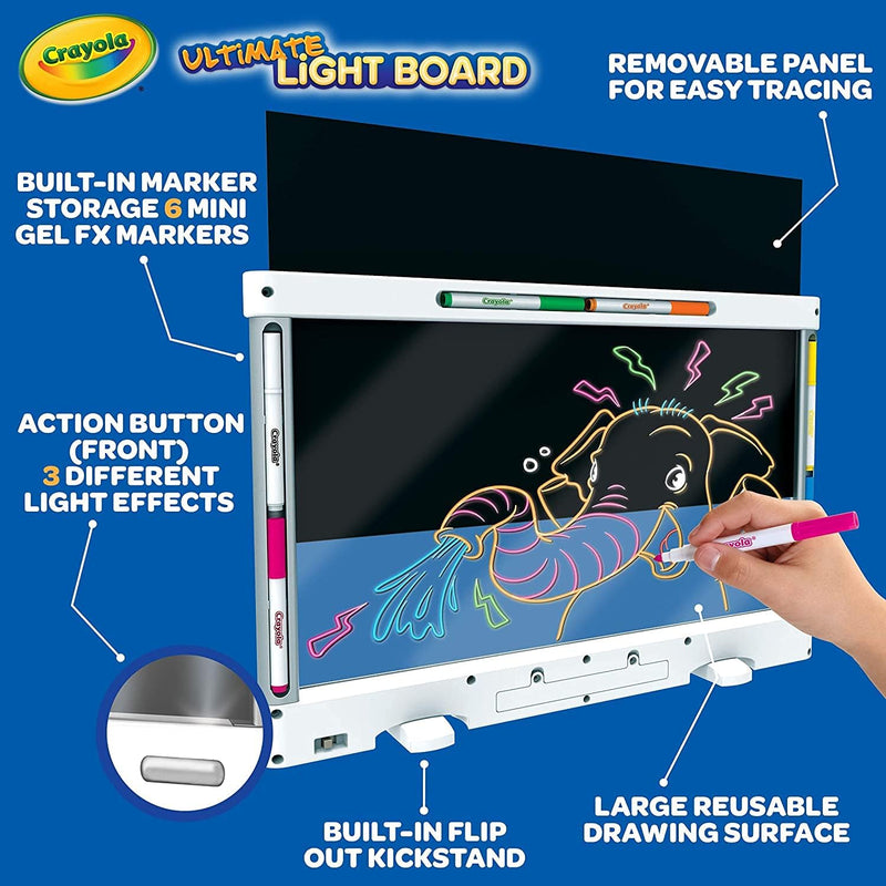 Crayola Pizarra LED De Luxe 74-7504