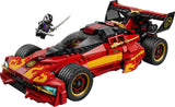 LEGO Ninjago 71867 Deportivo Ninja X-1: 15 Aniversario - producto montado sobre fondo blanco