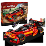 LEGO Ninjago 71867 Deportivo Ninja X-1: 15 Aniversario - display: caja + producto montado