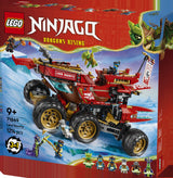 LEGO Ninjago 71869 Bounty Terrestre - caja lateral con detalles del set