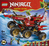 LEGO Ninjago 71869 Bounty Terrestre - caja reverso con escenas de juego