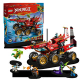 LEGO Ninjago 71869 Bounty Terrestre - display: caja + producto montado